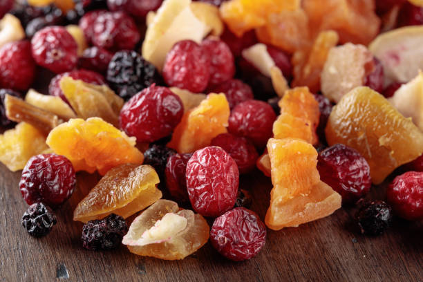 istock Dried fruits and berries. 893411998