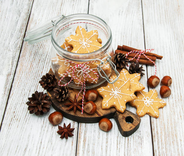 istock Christmas gingerbread cookies 893412204
