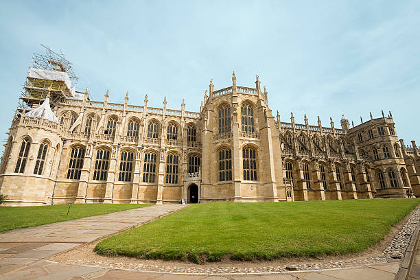 Saint Georges Chapel stock photo