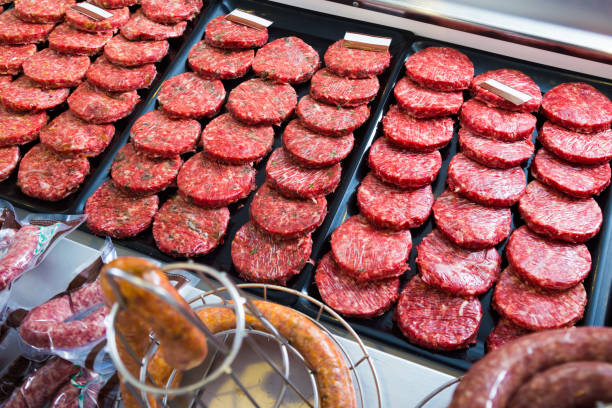 istock counter with assort of hamburguesa 893443662
