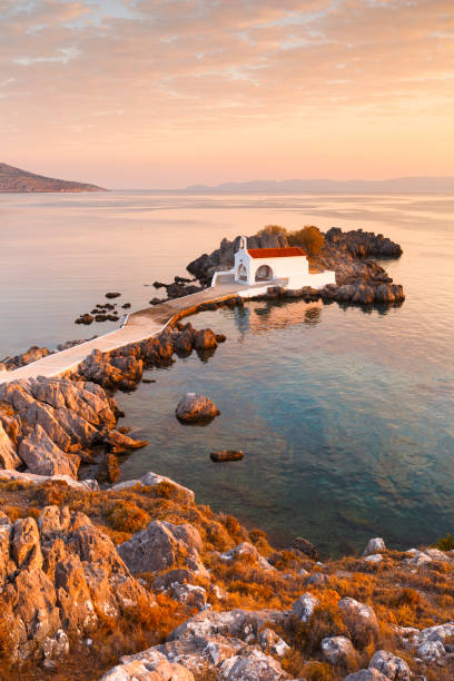 istock Agios Isidoros, Chios island. 893444774