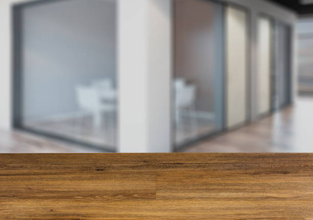 istock Modern meeting room.  Wooden table. 893449448