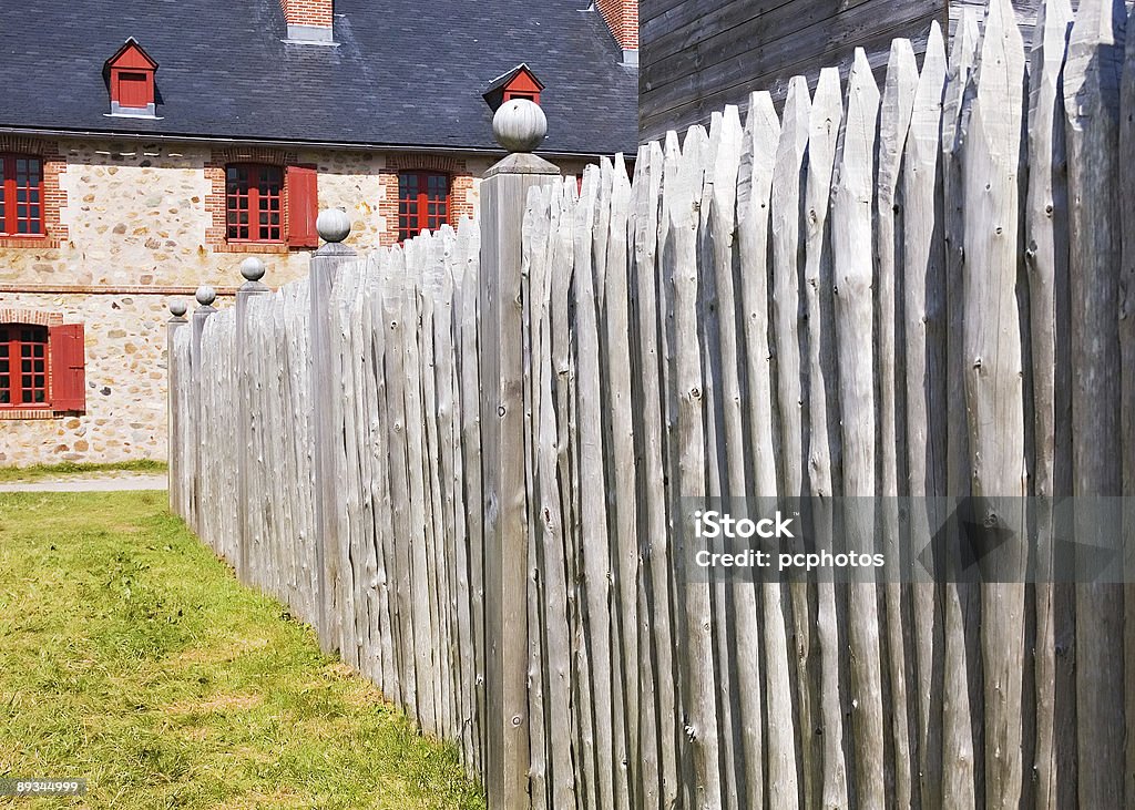 Louisbourg fence  Accuracy Stock Photo