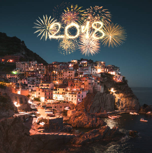 istock manarola for the new year 2018 893450576