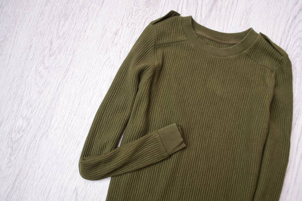 istock Khaki sweater. Fashionable concept 893455742