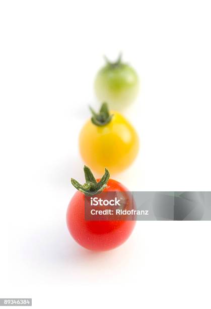 Grünen Gelben Und Roten Tomaten Stockfoto und mehr Bilder von Antioxidationsmittel - Antioxidationsmittel, Bildschärfe, Drei Gegenstände