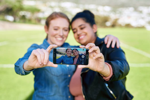 istock We have to capture our friendship together 893478566