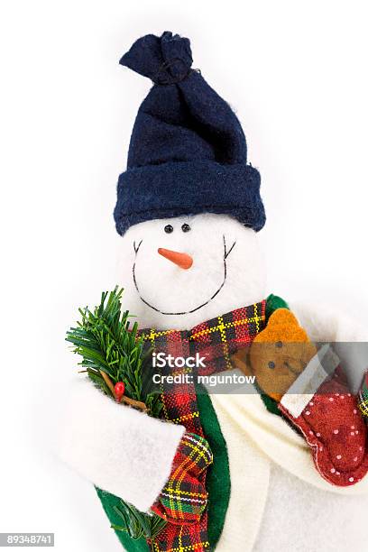 Foto de Feliz Boneco De Neve 2 e mais fotos de stock de Abraçar - Abraçar, Artigo de decoração, Boneco de Neve