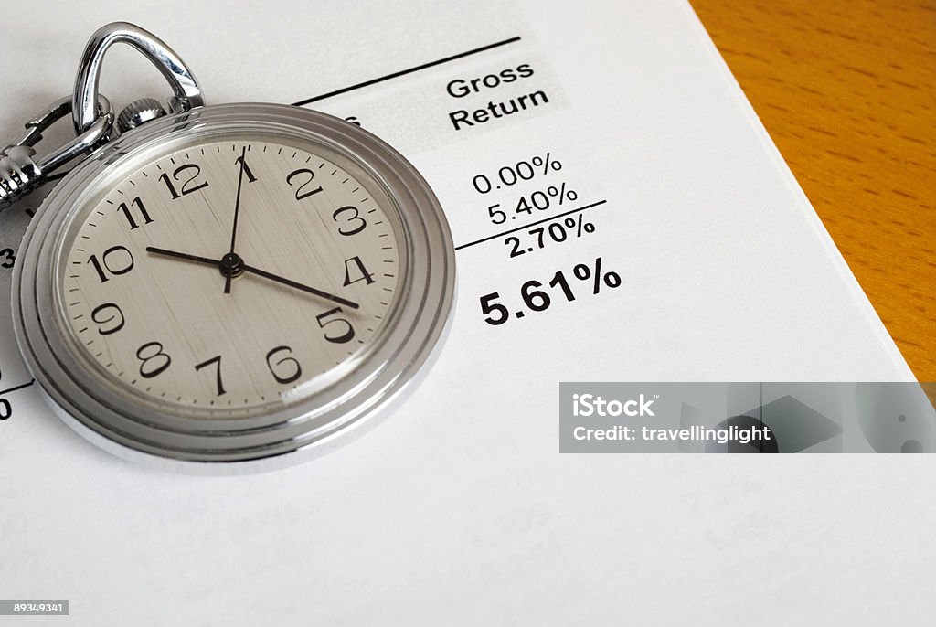 Investment Over The Long Term  Investment Stock Photo