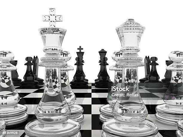 3 D 유리컵 Chess 비숍에 대한 스톡 사진 및 기타 이미지 - 비숍, 0명, 검은색