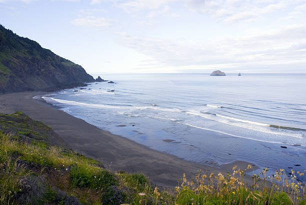 Costa de Oregon - fotografia de stock