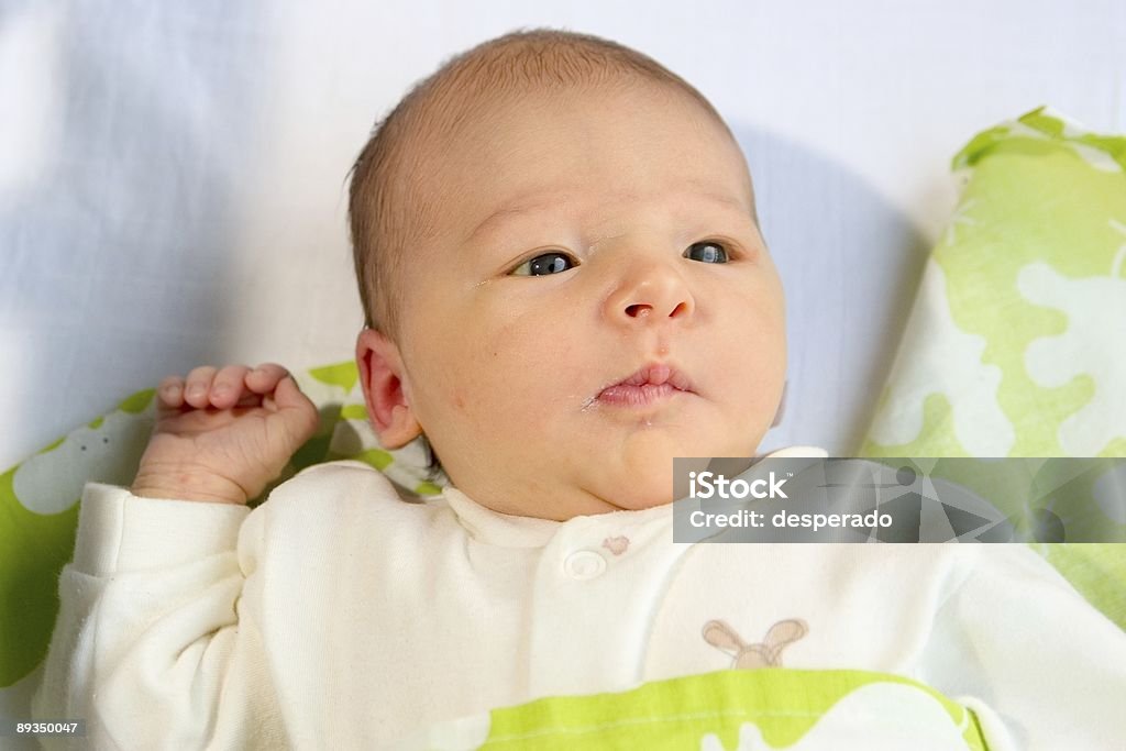 Niña bebé - Foto de stock de Acostado libre de derechos