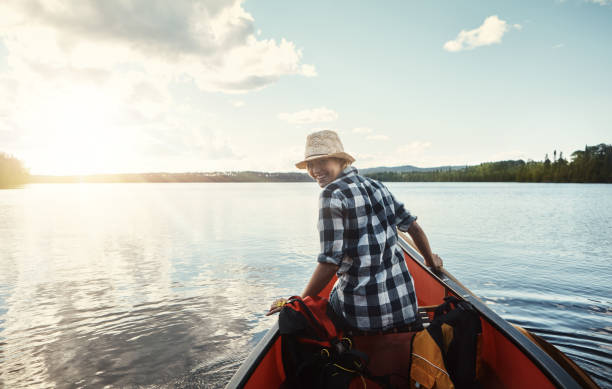 istock Getting some fresh air on the lake 893508982