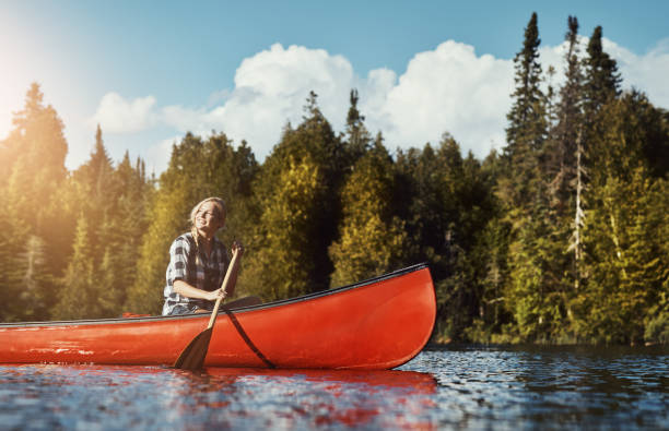 istock Looking for adventure out on the lake 893509138