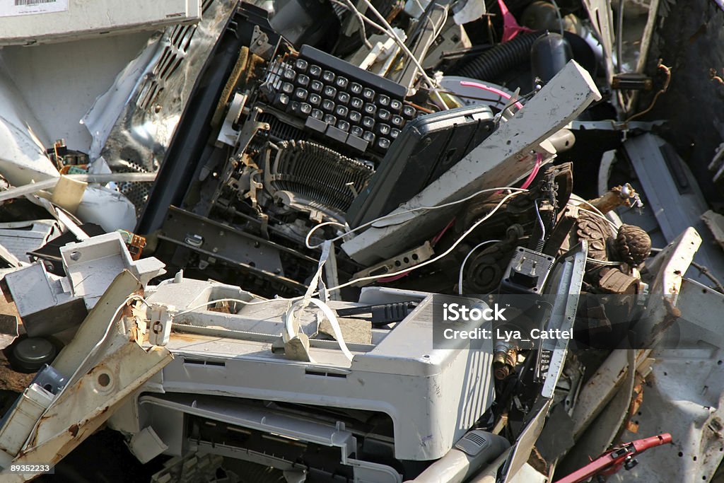 Computer Dump Computer And Typewriter Dump 9 Stock Photo - Download Image Now ...