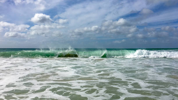 istock Waves crashing on Praia das Dunas, Boa Vista, Cape Verde 893522448