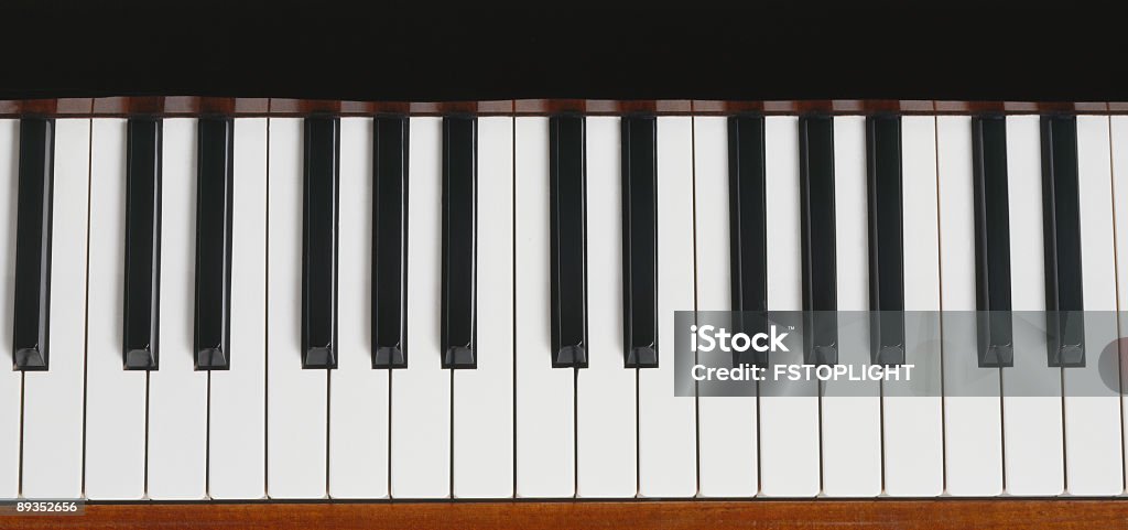 Fortepianu klucze - Zbiór zdjęć royalty-free (Klawisz fortepianowy)