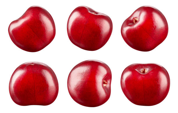 istock Cherry isolated. Cherries on white background. Collection. With clipping path. 893529446
