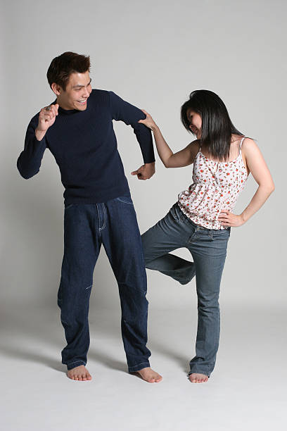 istock Loving couple being playful. 89353391