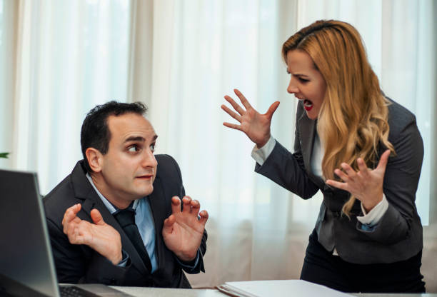 Two angry business people Two angry business people confrontation photos stock pictures, royalty-free photos & images