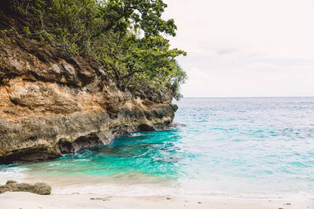 istock Tropical sandy beach and ocean in Bali, Indonesia 893543454