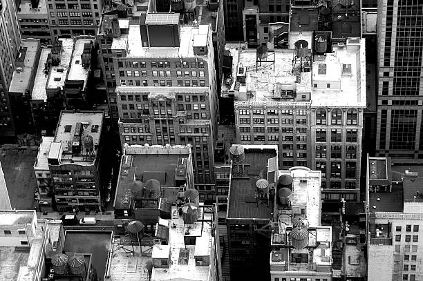 istock Top of Manhattan Buildings 89354553