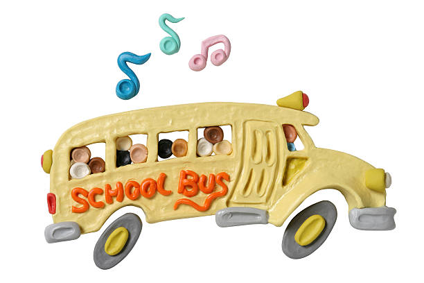 school bus - bussing stock-fotos und bilder