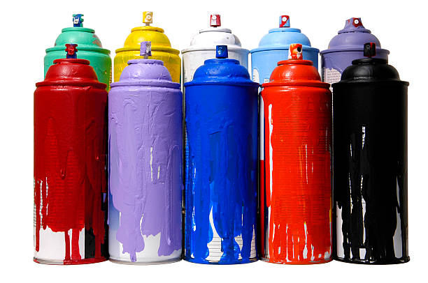 istock cans of spray paint 89354974