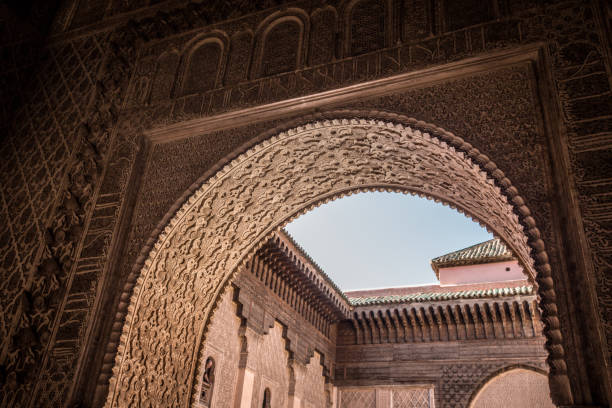istock Medersa Ben Youssef at Marrakesh, Morocco 893558124