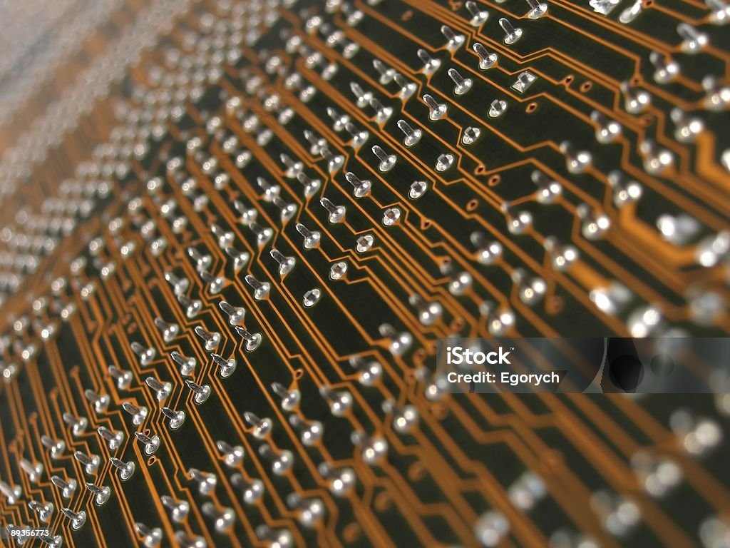 Electronics technologies  Semiconductor Stock Photo