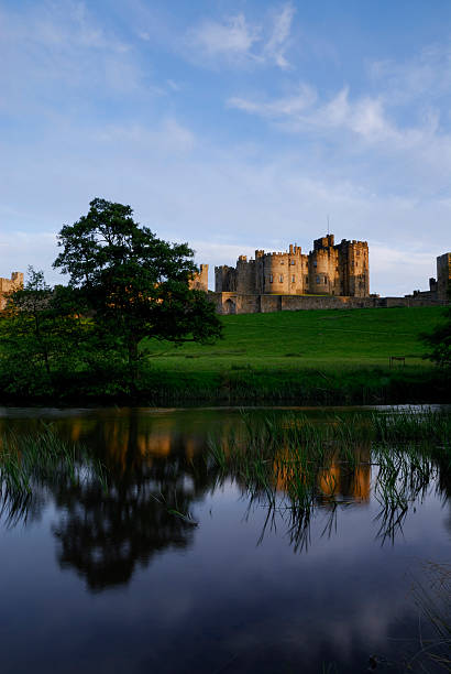 istock Alnwick Castle and the River Aln 89356924