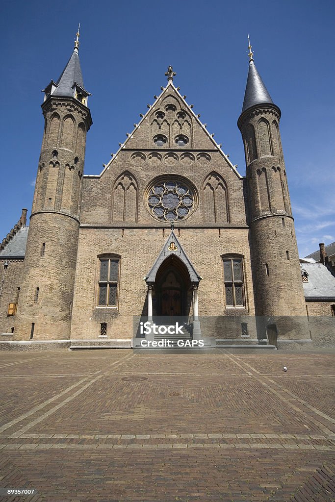 Knights'홀 Binnenhof in 헤이그 - 로열티 프리 건축 스톡 사진