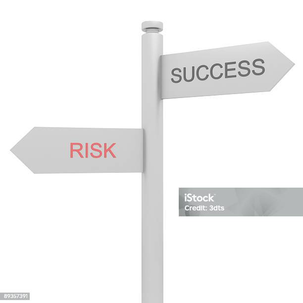 Success And Risk Stock Photo - Download Image Now - Choice, Color Image, No People