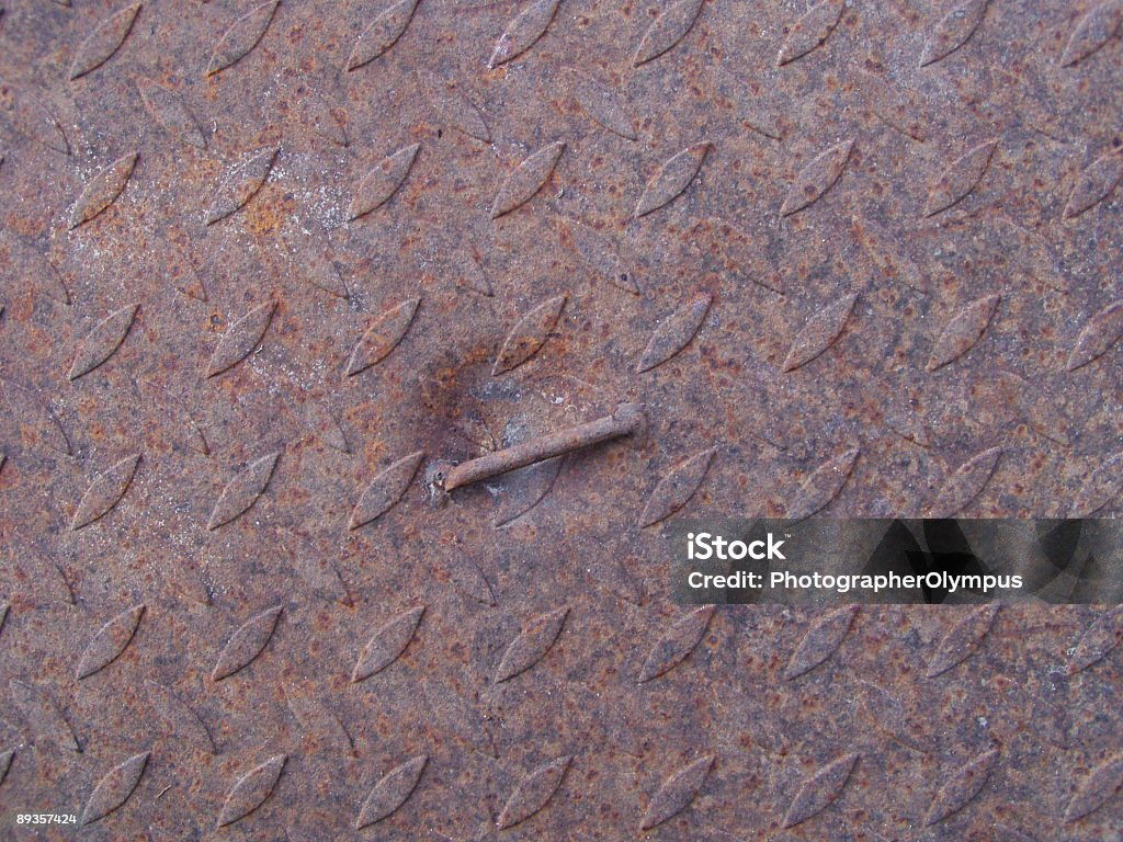 Oxidadas tapadera de cloaca textura - Foto de stock de Abstracto libre de derechos