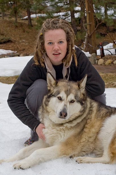 istock Girl and Her Dog 89357883