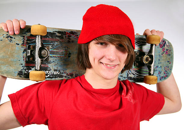 Sk8rboi  emo hair guys stock pictures, royalty-free photos & images