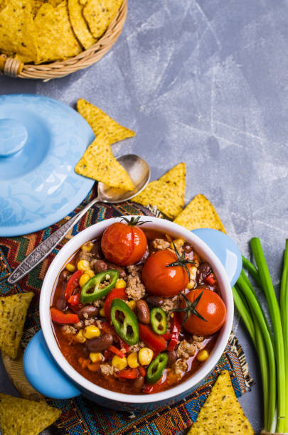 istock Traditional Mexican chili concarne 893581392