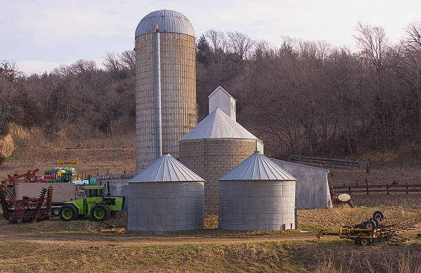 Farm Buildings stock photo