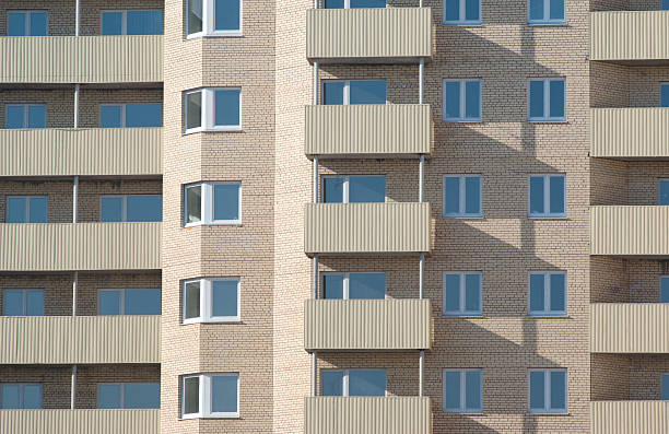 istock Wall of the new building 89359142