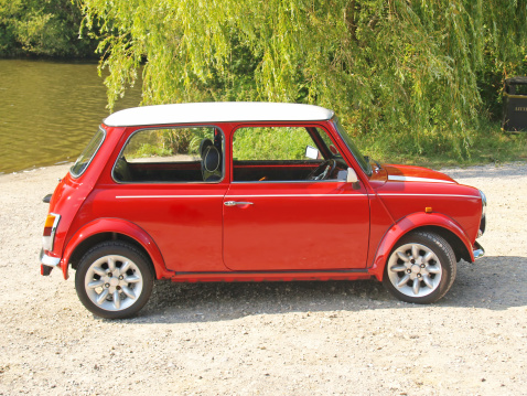 Hillion, Côte du Goëlo, France, September 2, 2023 - Citroen 2CV Charleston from 1980.