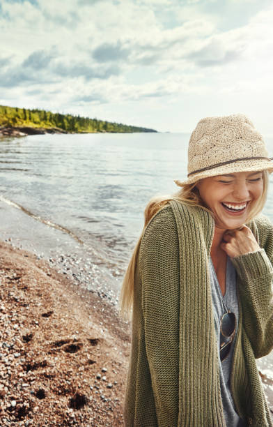istock Nature has a way of making her happy 893618002