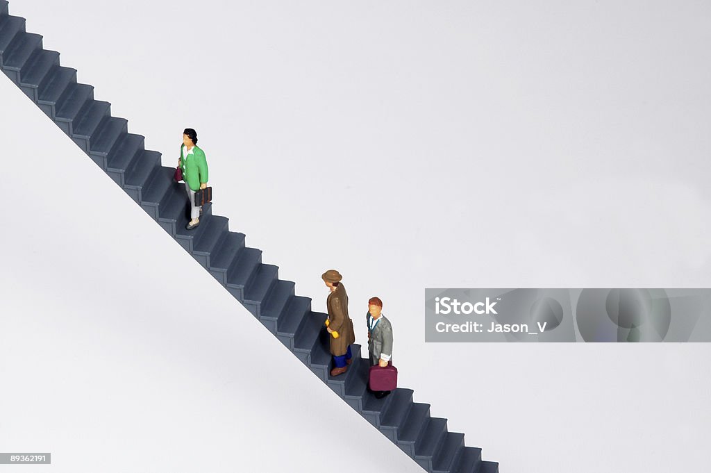 Corporate Escada/passos - Royalty-free Estatueta Foto de stock