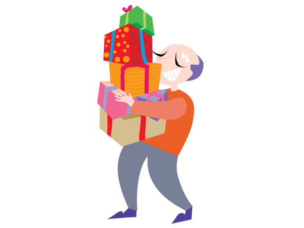 shopping vector art illustration