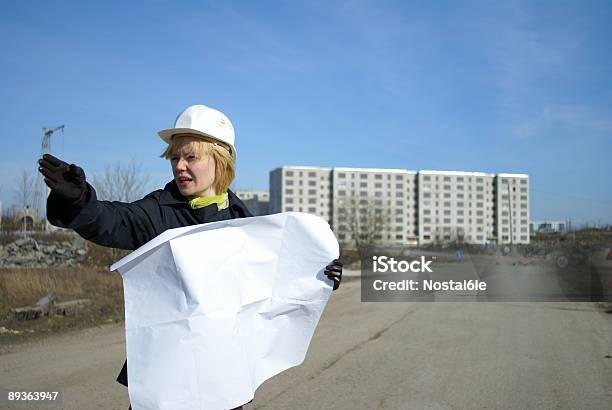 Photo libre de droit de Architecte Avec Plan banque d'images et plus d'images libres de droit de Adulte - Adulte, Affaires, Amitié