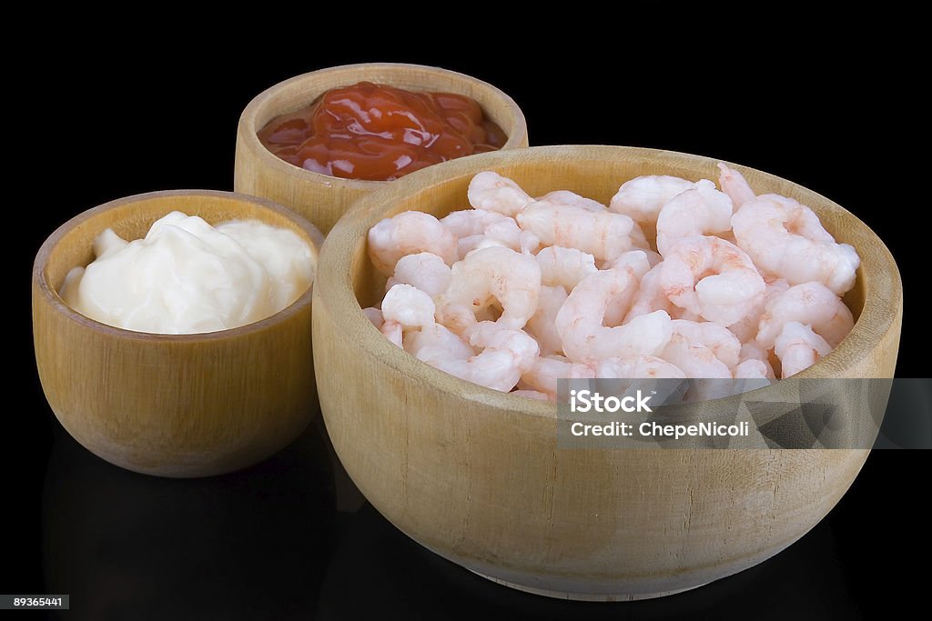 Shrimps 2  Boiled Stock Photo
