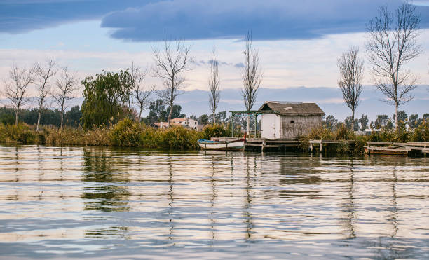 istock Delta del Ebro ,Tarragona landscape. River mouth 893701410