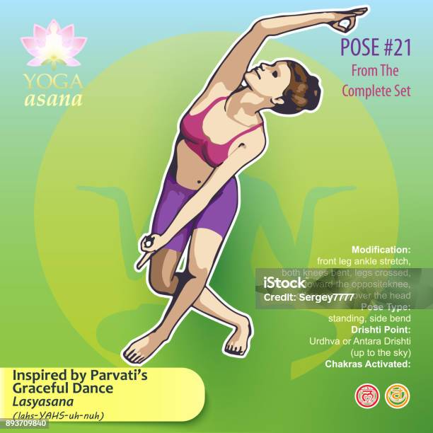 21 Yoga Lasyasana Stock Illustration - Download Image Now - 80-89 Years, Alertness, Biomedical Illustration