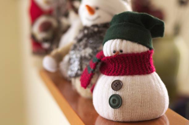 Snowman isolated - Interior design - Christmas decorations (Pesaro, Italy)