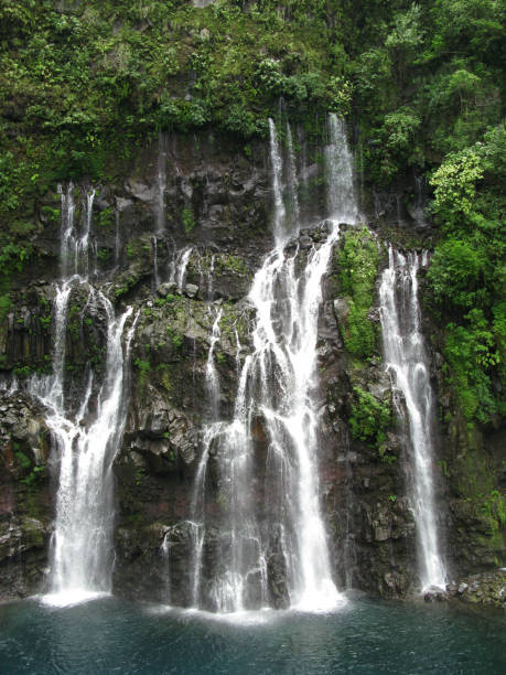 istock La Reunion: The impressive Grand Galet Falls 893773652