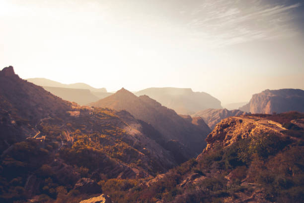 cordilheira de jabal akhdar, omã - oman - fotografias e filmes do acervo